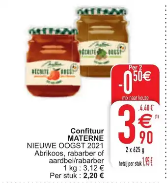 Cora Materne Confituur aanbieding