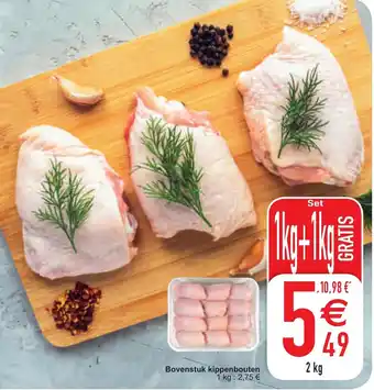 Bovenstuk kippenbouten
