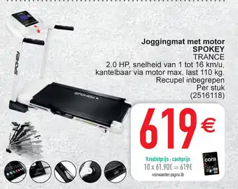 Joggingmat met motor spokey (2516118)
