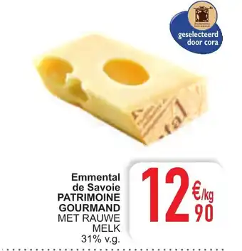 Cora Emmental de Savoie Patrimoine Gourmand aanbieding