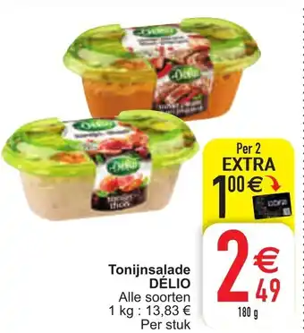 Cora Délio Tonijnsalade aanbieding