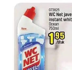 Happyland Wc net javel instant white aanbieding