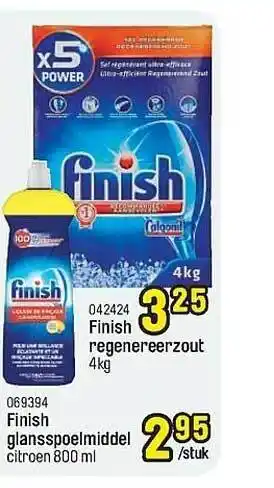 Happyland Finish regenereerzout, finish glansspoelmiddel aanbieding