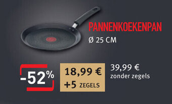 Cora Tefal pannenkoekenpan 25CM aanbieding