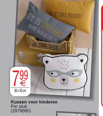 Cora Kussen voor kinderen 36x30CM (2976660) aanbieding