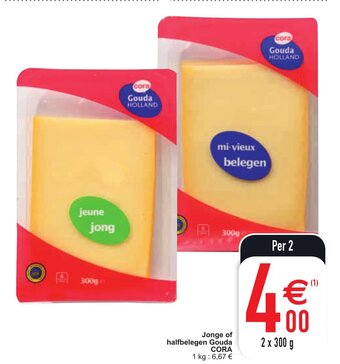 Cora Jonge of halfbelegen Gouda aanbieding
