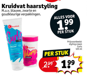 Kruidvat Kruidvat haarstyling aanbieding