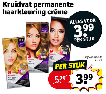 Kruidvat Kruidvat permanente haarkleuring creme aanbieding