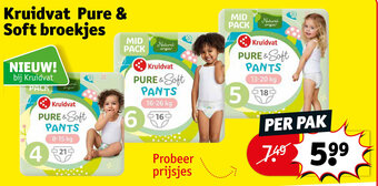 Kruidvat Kruidvat Pure & Soft broekjes aanbieding