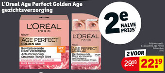 Kruidvat L'Oreal Age Perfect Golden Age gezichtsverzorging aanbieding