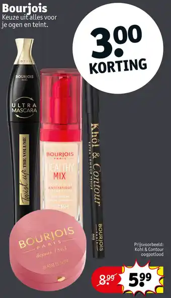 Kruidvat Bourjois Kohl & Contour oogpotlood aanbieding