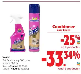 Colruyt Vanish expert spray 500ML aanbieding