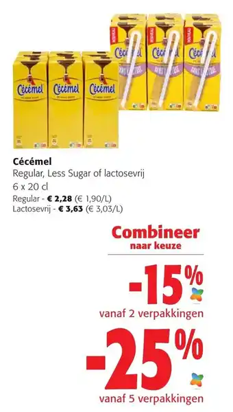 Colruyt Cecemel regular 6x20CL aanbieding