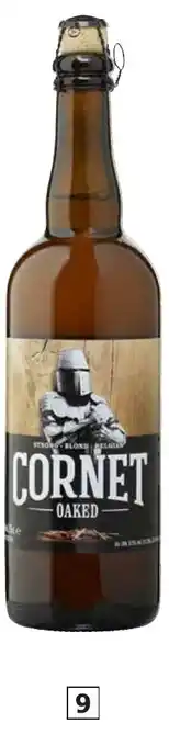 Colruyt Cornet Oaked Sterk blond bier 8,5% vol 75cl aanbieding
