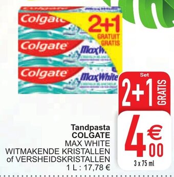 Cora Colgate Tandpasta aanbieding