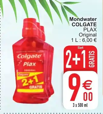 Cora Colgate Mondwater aanbieding