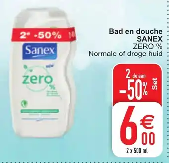 Sanex Bad en douche