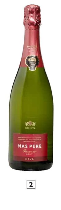 Colruyt Cava Mas Pere Reserva brut 75 cl aanbieding