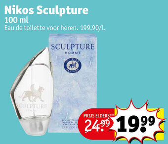 Kruidvat Nikos Sculpture 100ml aanbieding