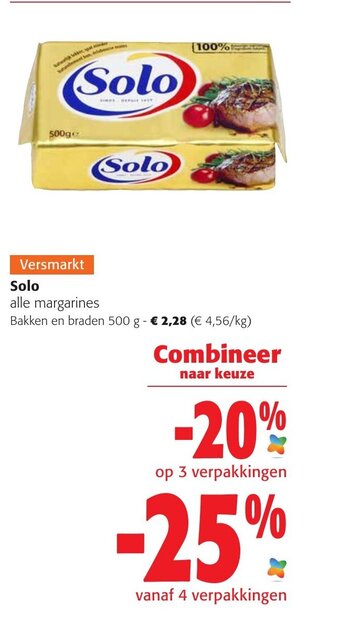 Colruyt Solo Bakken en braden 500g aanbieding