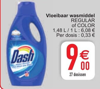 Cora Vloeibaar wasmiddel aanbieding