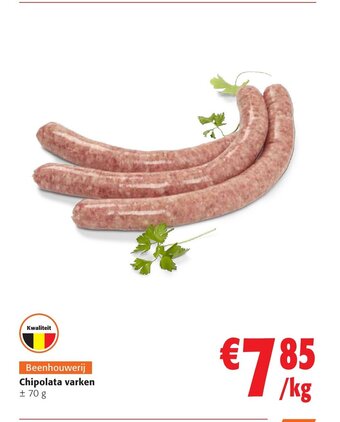 Colruyt Chipolata Varken 70g aanbieding