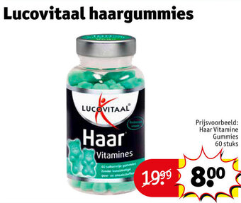 Kruidvat Lucovitaal haargummies aanbieding