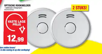 Optische Rookmelder 2 stuks 893260/932423