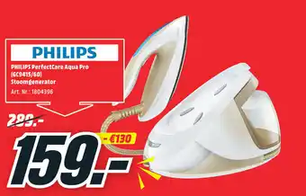 Philips perfectcare aqua pro stoomgenerator