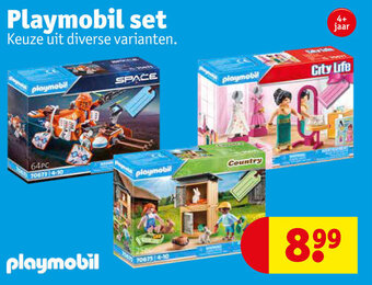 Kruidvat Playmobil set aanbieding