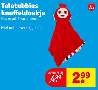 Teletubbies knuffeldoekje