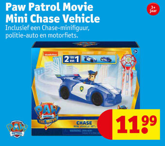Kruidvat Paw Patrol Movie Mini Chase Vehicle aanbieding