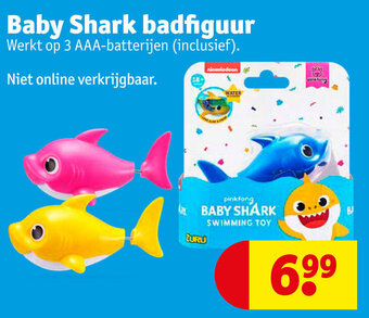 Kruidvat Baby Shark badfiguur aanbieding