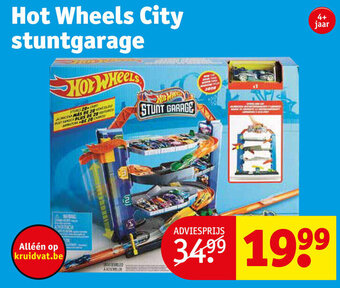 Kruidvat Hot Wheels City stuntgarage aanbieding