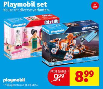 Kruidvat Playmobil set aanbieding