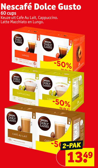 Kruidvat Nescafe Dolce Gusto aanbieding