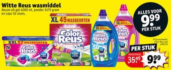 Kruidvat Witte Reus wasmiddel aanbieding