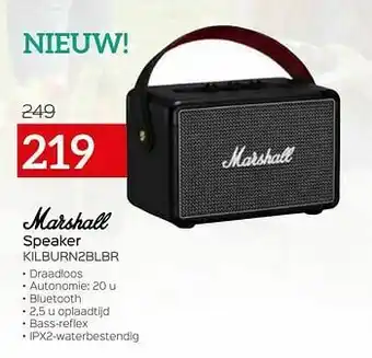Selexion Marshall speaker kilburn2blbr aanbieding