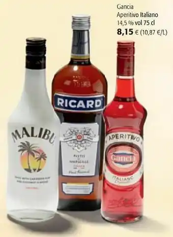 Colruyt Gancia aperitivo italiano aanbieding