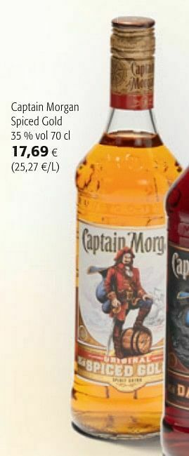 Captain morgan spiced gold