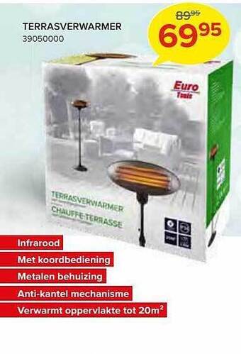 Euroshop Terrasverwarmer aanbieding