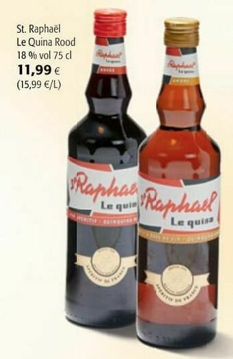 Colruyt St. raphaël le quina rood aanbieding
