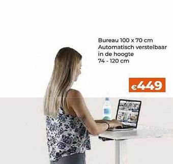 Bureau automatisch verstelbaar