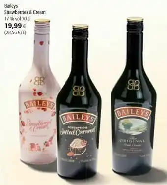 Colruyt Baileys strawberries + cream aanbieding