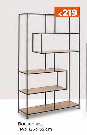 Euroshop Boekenkast aanbieding
