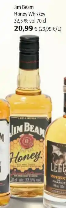 Colruyt Jim beam honey whiskey aanbieding