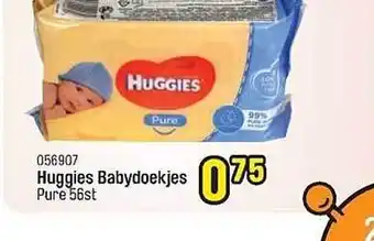Happyland Huggies babydoekjes aanbieding