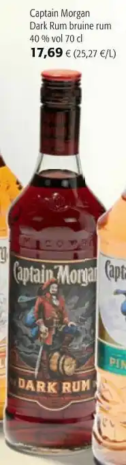 Colruyt Captain morgan dark rum bruine rum aanbieding