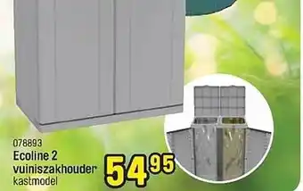 Happyland Ecoline 2 vuinzakhouder aanbieding