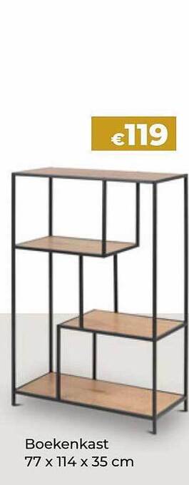 Euroshop Boekenkast aanbieding